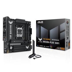 ASUS TUF GAMING B850M-PLUS WIFI AM5 Micro ATX Motherboard DDR5 PCIe 5.0 ASUS TUF GAMING B850M-PLUS WIFI AM5 Micro ATX Motherboard DDR5 PCIe 5.0